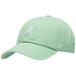 Men's - 47 Brand Braves Base Runner Ballpark 47 Clean Up Cap - 