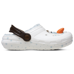 Boys' Preschool - Crocs Frozen Olaf Lined Classic Clogs - Multi/White