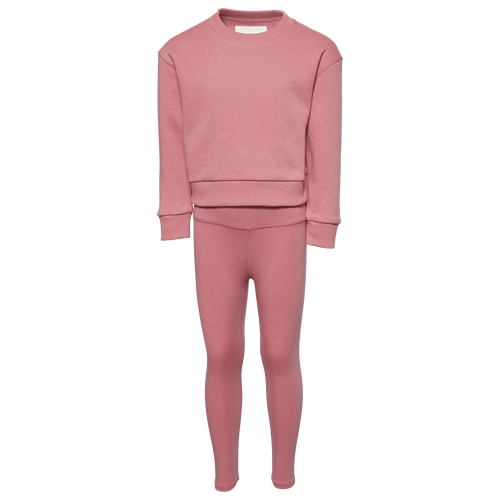 

Girls Preschool LCKR LCKR Crew Set - Girls' Preschool Dusty Rose Size 6X