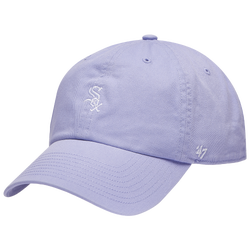 Men's - 47 Brand White Sox Base Runner Ballpark 47 Clean Up Cap - Purple/Multi