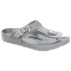 Girls' Preschool - Birkenstock Gizeh Eva Sandals - Metallic Silver