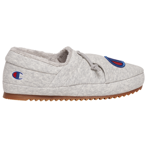 

Champion Mens Champion University Slippers - Mens Shoes Grey/Blue/Red Size 9.0