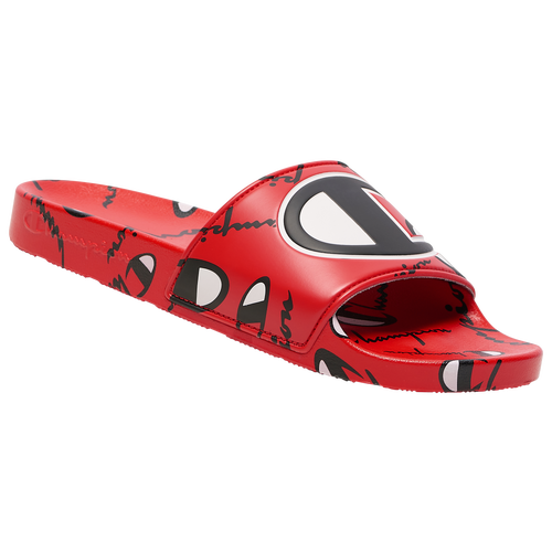 

Champion Mens Champion IPO Warped Slide - Mens Shoes Scarlet Size 12.0