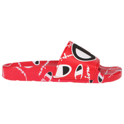 Boys' Preschool - Champion Super Slides Warped  - Red/Black/White