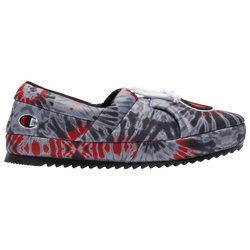 Men's - Champion University Slippers - Black/Red/Grey
