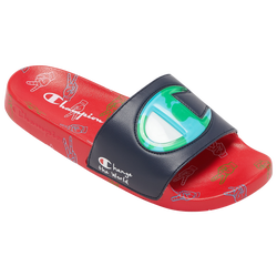 Men's - Champion IPO Slide - Navy/Scarlett