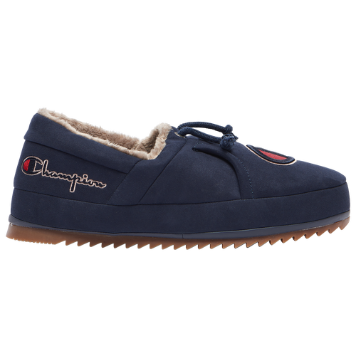 

Champion Mens Champion University Micro Suede - Mens Shoes Navy/Brown Size 12.0