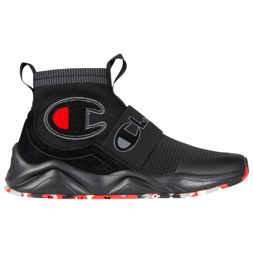 

Champion Mens Champion Rally Pro - Mens Running Shoes Black/Red Size 12.0