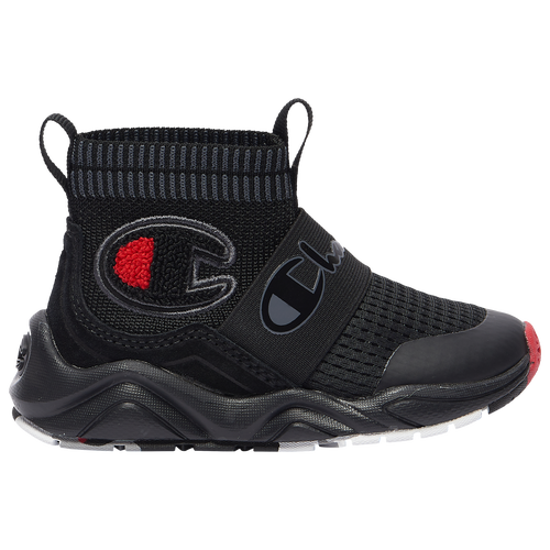 

Champion Boys Champion Rally Pro - Boys' Toddler Running Shoes Black/Red Size 07.0