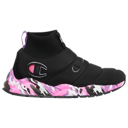Boys' Grade School - Champion Cozy Hi - Black/Multi