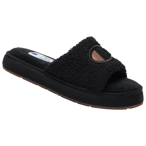 

Champion Womens Champion Plush Slippers - Womens Shoes Black Size 5.0