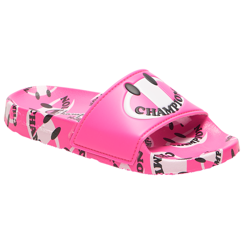 

Girls Preschool Champion Champion IPO Smile - Girls' Preschool Shoe Pink/White Size 03.0