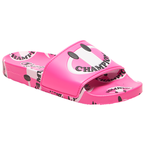 

Boys Champion Champion IPO Smile - Boys' Grade School Shoe Pink/White Size 04.0