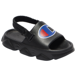 Boys' Toddler - Champion Meloso Squish - Black/Black