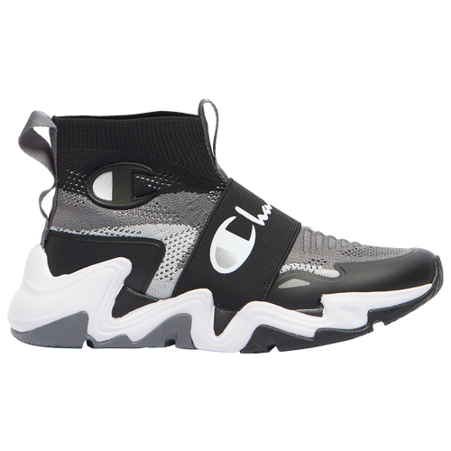 

Champion Boys Champion Hyper Future Hi - Boys' Grade School Running Shoes Black/White Size 6.5