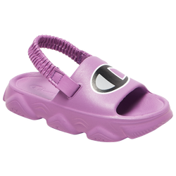 Girls' Toddler - Champion Squish Slides - Purple/Purple
