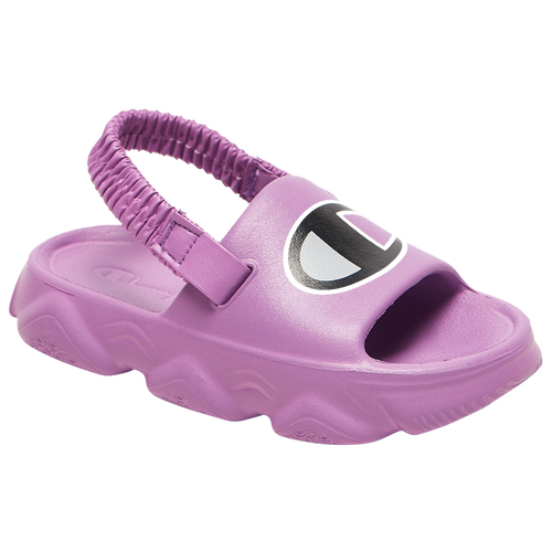

Champion Girls Champion Squish Slides - Girls' Toddler Shoes Purple/Purple Size 09.0