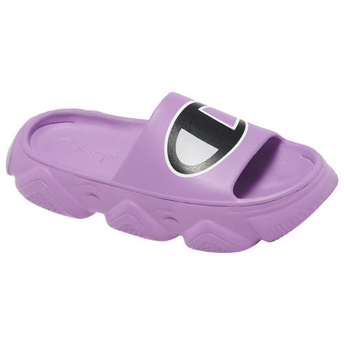 

Girls Champion Champion Meloso Squish - Girls' Grade School Shoe Purple/Purple Size 06.0