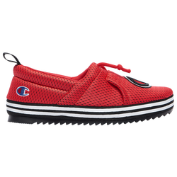 Men's - Champion University Mesh Slippers - Red/White