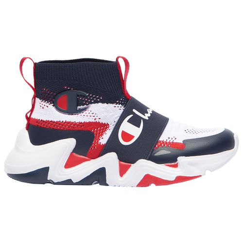 

Champion Boys Champion Hyper Future Hi - Boys' Preschool Shoes Navy/Red/White Size 11.0