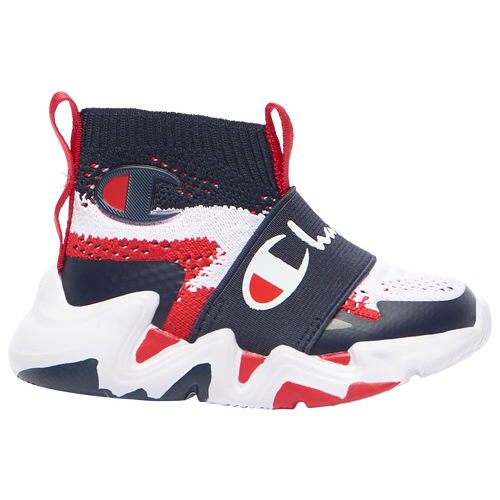 

Champion Boys Champion Hyper Future Hi - Boys' Toddler Running Shoes Navy/Red/White Size 06.0