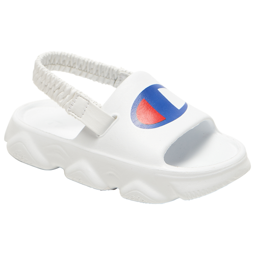 

Boys Champion Champion Meloso Squish - Boys' Toddler Shoe White/White Size 06.0