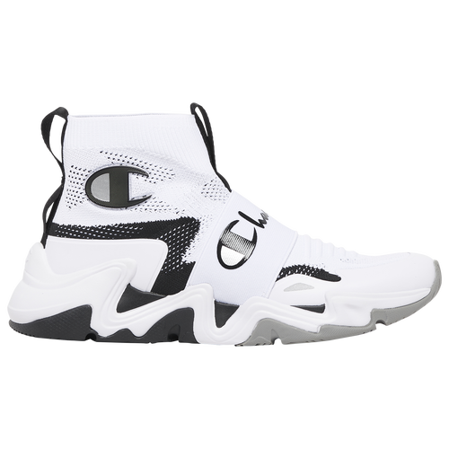 

Champion Mens Champion Hyper Future Hi - Mens Shoes White/Black Size 12.0