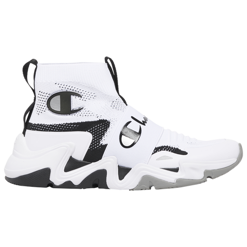 

Champion Mens Champion Hyper Future Hi - Mens Running Shoes White/Black Size 9.0