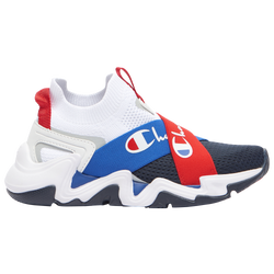 Boys' Grade School - Champion Hyper Cross Low - Blue/Red/White
