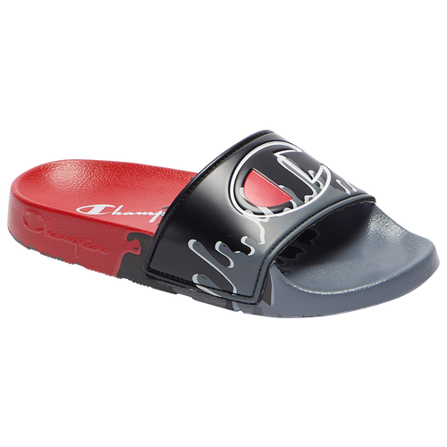 

Boys Preschool Champion Champion IPO Drip Slides - Boys' Preschool Shoe Red/Black/Grey Size 01.0