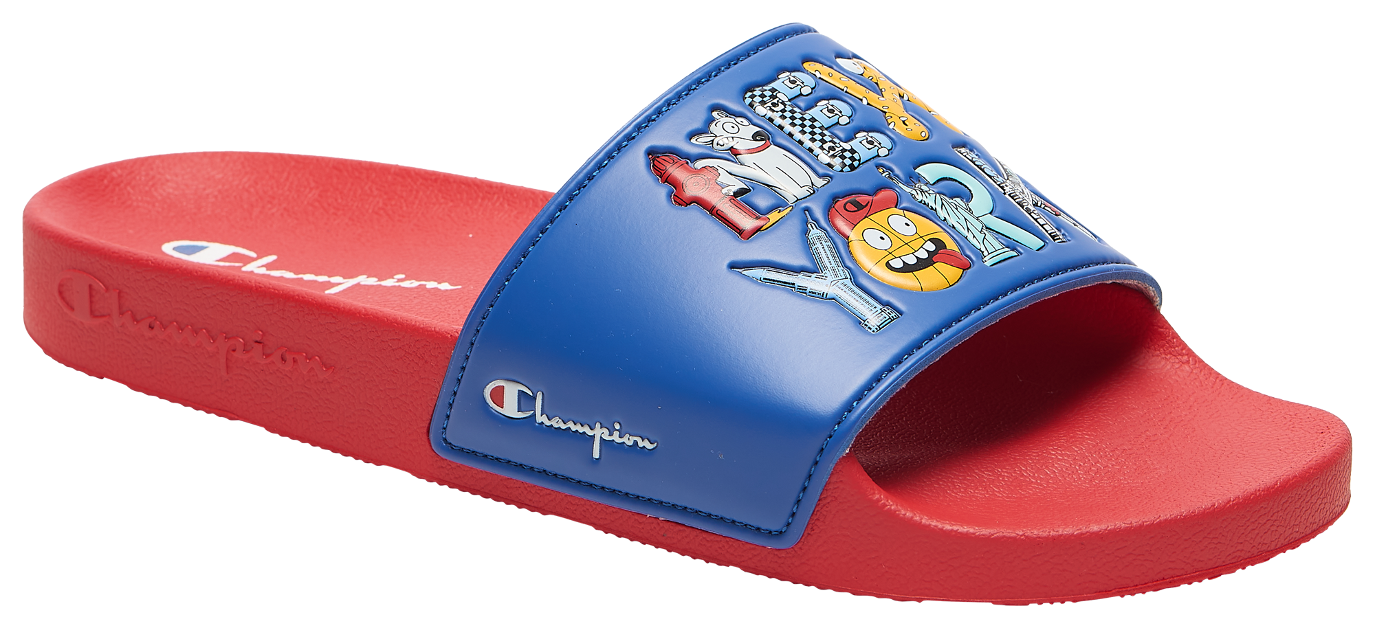 Champion slippers foot locker hot sale