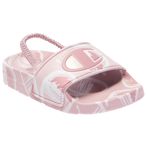 

Champion Girls Champion IPO Comic Hush - Girls' Toddler Shoes Pink/White Size 06.0