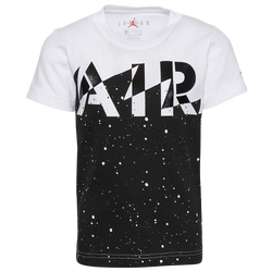 Boys' Preschool - Jordan AJ5 Air Speckle T-Shirt - White/White