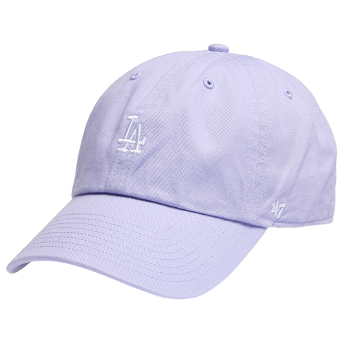 MENS - 47 Brand Dodgers Base Runner Ballpark 47 Clean Up Cap - Purple/Multi