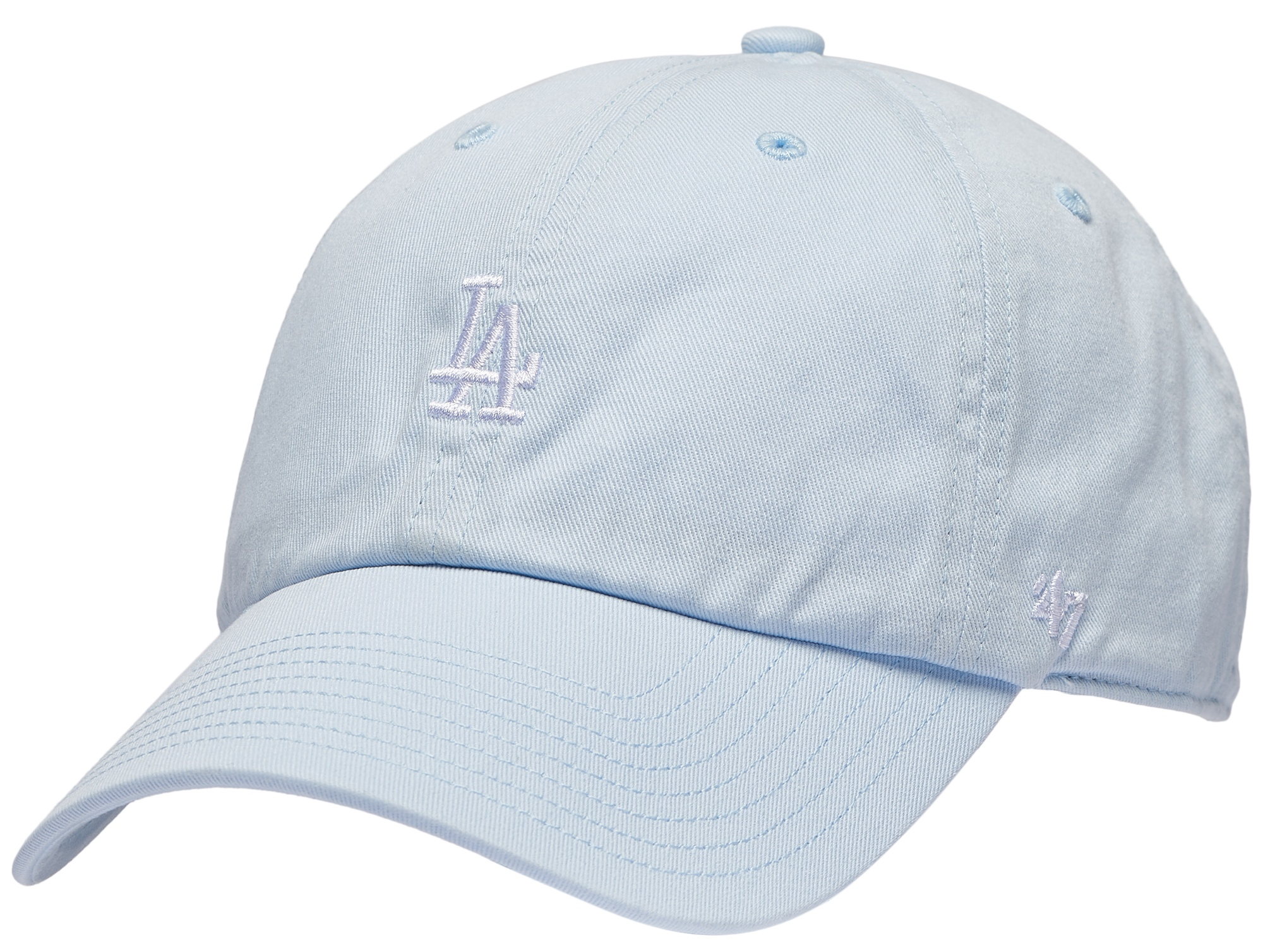 47 Brand Dodgers Base Runner Ballpark 47 Clean Up Cap - Men's