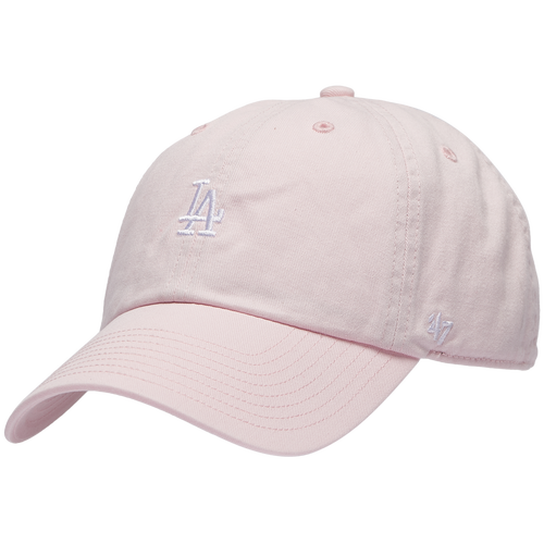 MENS - 47 Brand Dodgers Base Runner Ballpark 47 Clean Up Cap - Multi/Pink