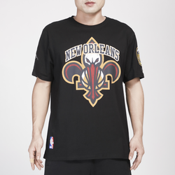 Men's - Pro Standard Pelicans Crackle SJ T-Shirt - Black