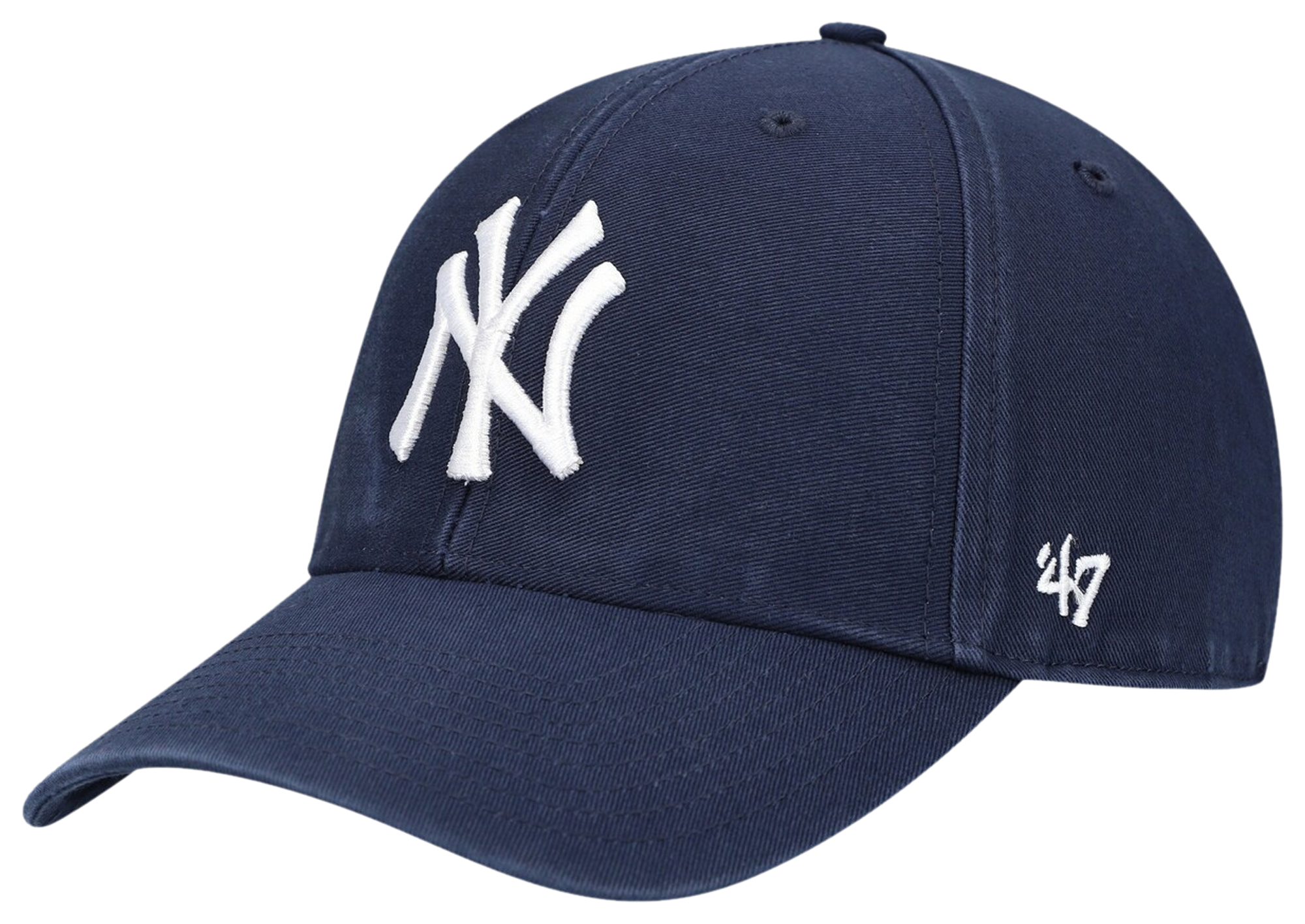 New York Yankees 47 Brand Apple Navy Clean Up Adjustable Hat