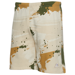 Men's - Champion Classic Fleece AOP 8" Shorts - Sandstorm/Fresh Skin Tan/Cargo Olive
