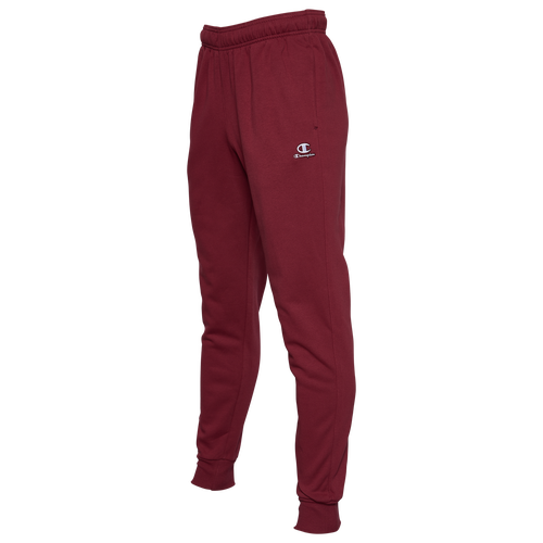 

Champion Mens Champion Classic Fleece Pants - Mens Burgundy/White Size S