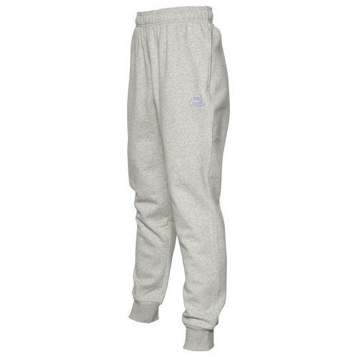 

Champion Mens Champion Classic Fleece Pants - Mens Grey/White Size XL