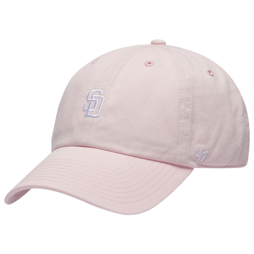 MENS - 47 Brand Padres Base Runner Ballpark 47 Clean Up Cap - Multi/Pink