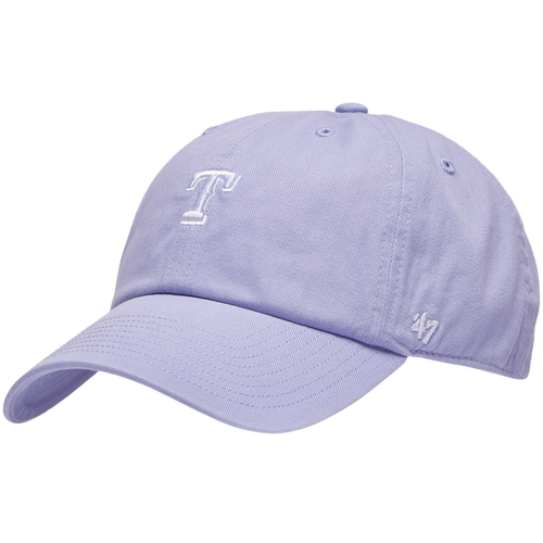 47 Brand Rangers Base Runner Ballpark 47 Clean Up Cap - 47 Brand Purple/Multi