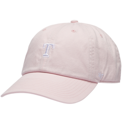 Men's - 47 Brand Rangers Base Runner Ballpark 47 Clean Up Cap - Multi/Pink