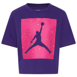 Girls' Grade School - Nike Tie Dye T-Shirt - Purple/Green