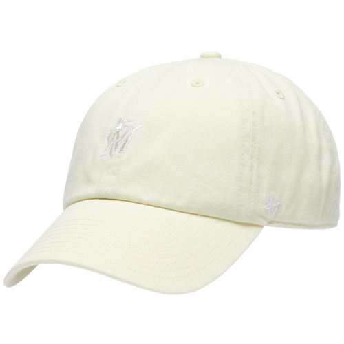 47 Brand Marlins Base Runner Ballpark 47 Clean Up Cap - 47 Brand Multi/Yellow