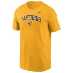 Men's - Nike Univ of Pittsburgh Alternate Logo 2 T-Shirt - Yellow