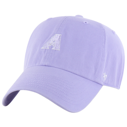 Men's - 47 Brand Diamondbacks Base Runner Ballpark Clean Up Cap - Purple/Multi