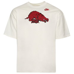 Men's - Nike Arkansas Alt Logo Short-Sleeve T-Shirt - White