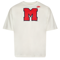 Men's - Nike Ole Miss Alt Logo Short-Sleeve T-Shirt - White